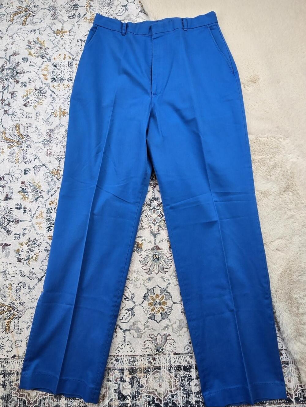 Essentials Blue Vintage Women’s Pants Plus Size 16